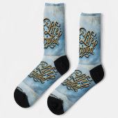 Bright Socks Live Life Unscripted 0044048 Socken (Linkes Detail)