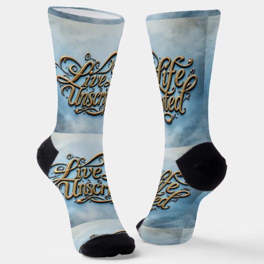 Bright Socks Live Life Unscripted 0044048 Socken (Gewinkelt)