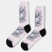 Bright Socks Motivational Art 0043977 Socken (Linkes Detail)