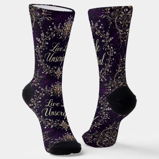 Bright Socks Motivational Art 0043980 Socken (Gewinkelt)