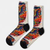 Bright Socks Motivational Art 0043987 Socken (Linkes Detail)