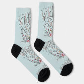 Bright Socks Motivational Art 0043988 Socken (Rechts)