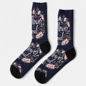 Bright Socks Motivational Art 0043989 Socken (Linkes Detail)