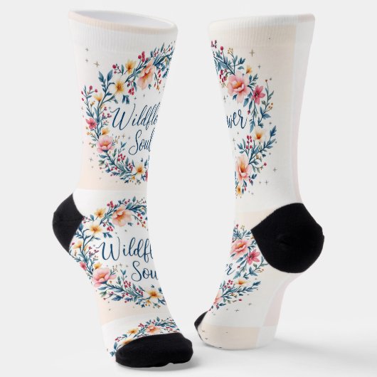 Bright Socks Motivational Art 0043992 Socken (Gewinkelt)