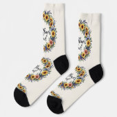Bright Socks Motivational Art 0044001 Socken (Linkes Detail)