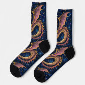Bright Socks Motivationskunst 0043984 Socken (Linkes Detail)