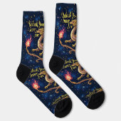 Bright Socks Motivationskunst 0043984 Socken (Rechts)