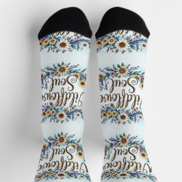 Bright Socks Motivationskunst 0043997 Socken
