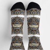 Bright Socks Motivationskunst 0043998 Socken (Oben)