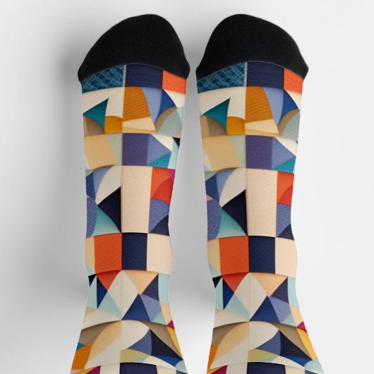 Bright Socks Picture Art 0038490 Socken (Oben)