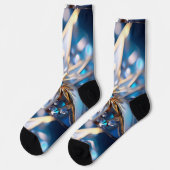 Bright Socks Picture Art 0038495 Socken (Linkes Detail)