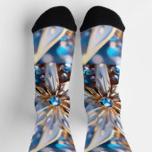 Bright Socks Picture Art 0038495 Socken (Oben)