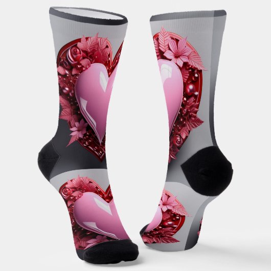 Bright Socks Picture Art 0038498 Socken (Gewinkelt)