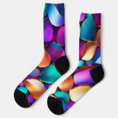 Bright Socks Picture Art 0038505 Socken (Linkes Detail)
