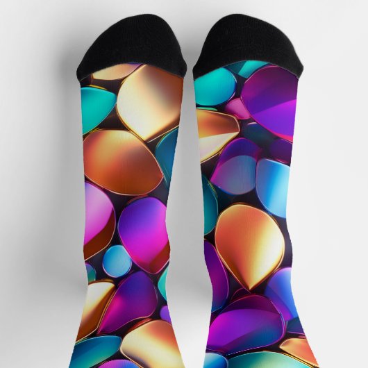 Bright Socks Picture Art 0038505 Socken (Oben)