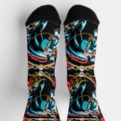 Bright Socks Picture Art 0038506 Socken (Oben)