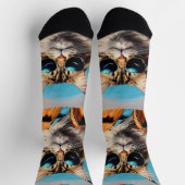 Bright Socks Picture Art 0038507 Socken (Oben)