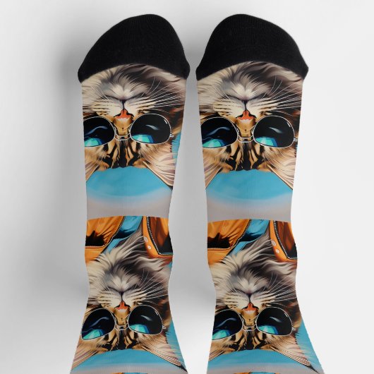 Bright Socks Picture Art 0038507 Socken (Oben)