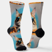 Bright Socks Picture Art 0038507 Socken (Gewinkelt)