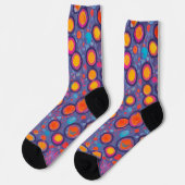 Bright Socks Picture Art 0038508 Socken (Linkes Detail)