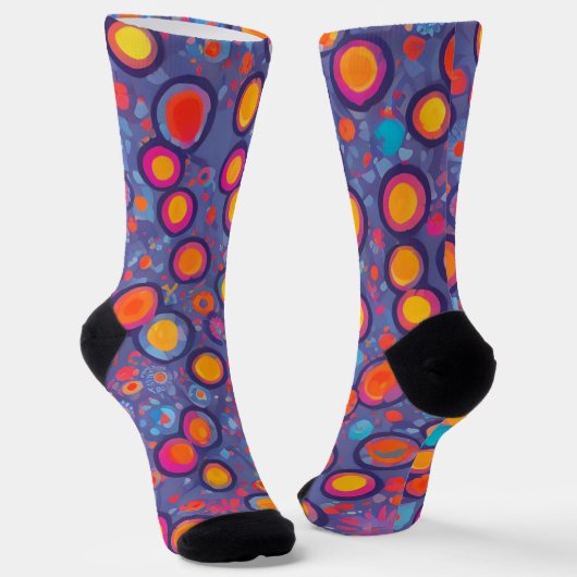 Bright Socks Picture Art 0038508 Socken (Gewinkelt)