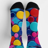 Bright Socks Picture Art 0038510 Socken (Oben)