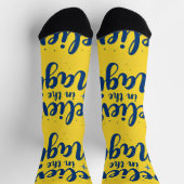 Bright Socks RANDOPIX Art Believe In The Magic Socken (Oben)