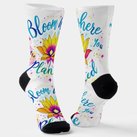 Bright Socks RANDOPIX Art Socks 0039470 Socken (Gewinkelt)