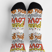 Bright Socks RANDOPIX Art Socks 0039471 Socken (Oben)