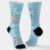 Bright Socks RANDOPIX Believe Magic Within 0039494 Socken (Gewinkelt)