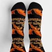 Bright Socks RANDOPIX Burn The Ordinary 0039501 Socken (Oben)