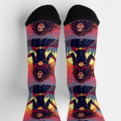 Bright Socks RANDOPIX Caffeine and Sass 0039518 Socken (Oben)
