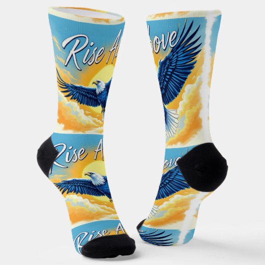 Bright Socks RANDOPIX Eagle Rise Above 0039495 Socken (Gewinkelt)