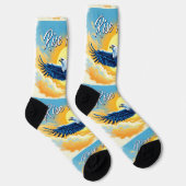 Bright Socks RANDOPIX Eagle Rise Above 0039495 Socken (Rechts)