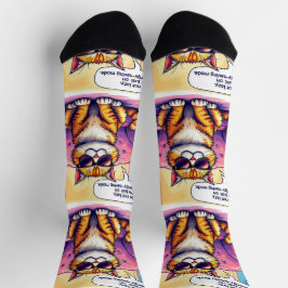 Bright Socks RANDOPIX Energiesparmodus 0039503 Socken