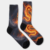 Bright Socks RANDOPIX Fire Serpent 0039505 Socken (Rechts)