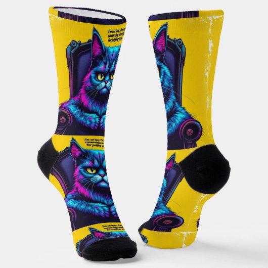 Bright Socks RANDOPIX Judging You 0039504 Socken (Gewinkelt)