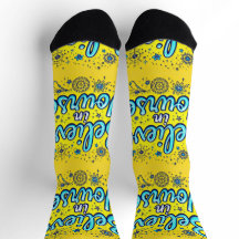 Bright Socks RANDOPIX Kunstsocken 0039467