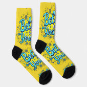 Bright Socks RANDOPIX Kunstsocken 0039467 Socken (Rechts)