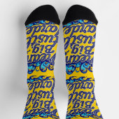 Bright Socks RANDOPIX Kunstsocken 0039468 Socken (Oben)