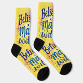 Bright Socks RANDOPIX Kunstsocken 0039477 Socken (Rechts)