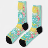 Bright Socks RANDOPIX Kunstsocken 0039481 Socken (Linkes Detail)