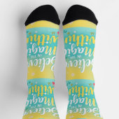Bright Socks RANDOPIX Kunstsocken 0039481 Socken (Oben)
