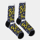 Bright Socks RANDOPIX Kunstsocken 0039484 Socken (Rechts)