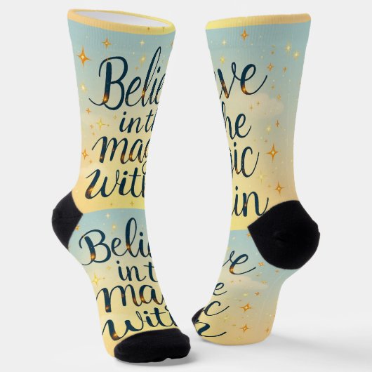 Bright Socks RANDOPIX Kunstsocken 0039488 Socken (Gewinkelt)