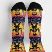 Bright Socks RANDOPIX MAYDAY 0039499 Socken (Oben)