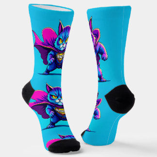 Bright Socks RANDOPIX Mewowzer Super Cat 0039514 Socken