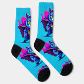 Bright Socks RANDOPIX Mewowzer Super Cat 0039514 Socken (Rechts)