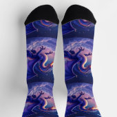 Bright Socks RANDOPIX Moon Dragon 0039525 Socken (Oben)