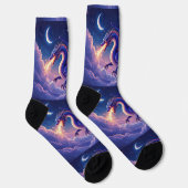 Bright Socks RANDOPIX Moon Dragon 0039525 Socken (Rechts)